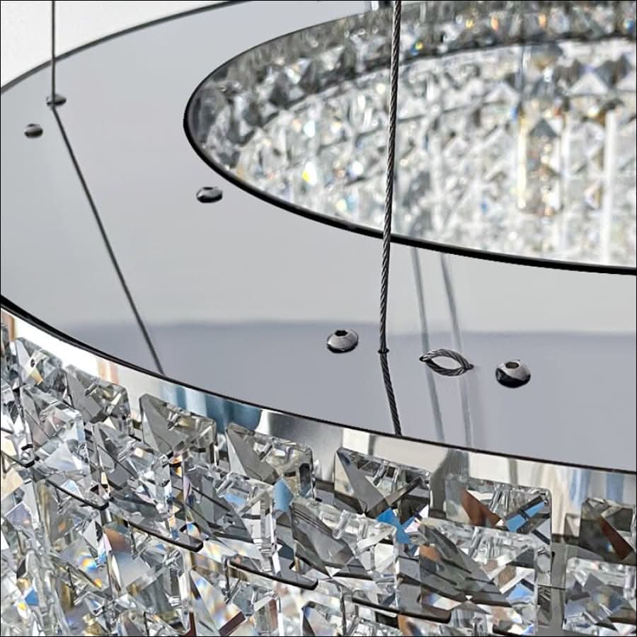 Chandelier - Mosaic Orbit Chandelier - hausgem