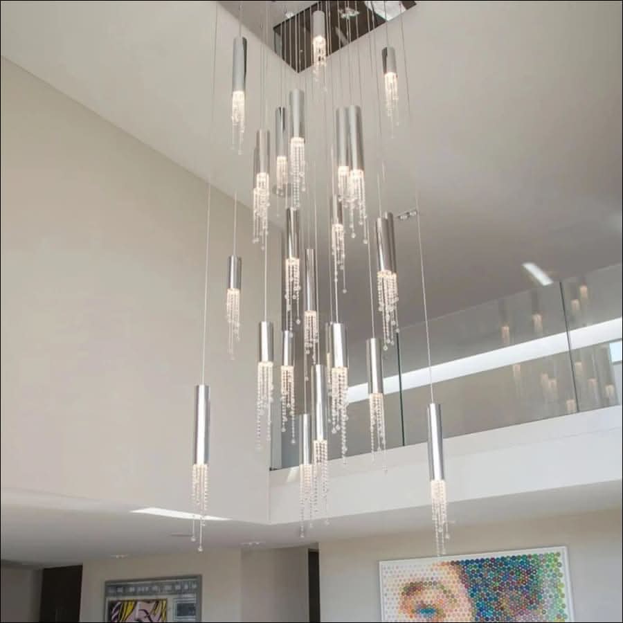 Melted Candle Chandelier — Crystal Chandeliers for the Grandma Chic Aesthetic