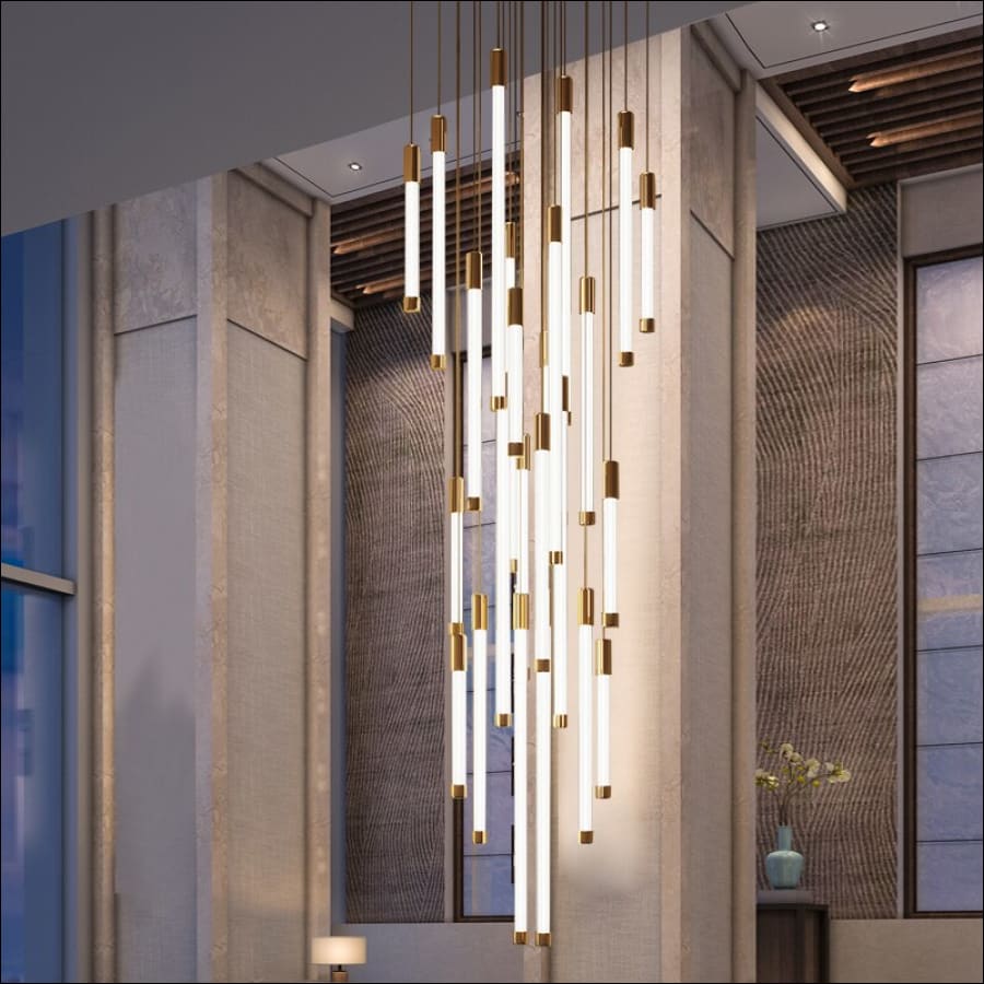 2 Story Grand Extra Large Luxury Staircase Chandelier -