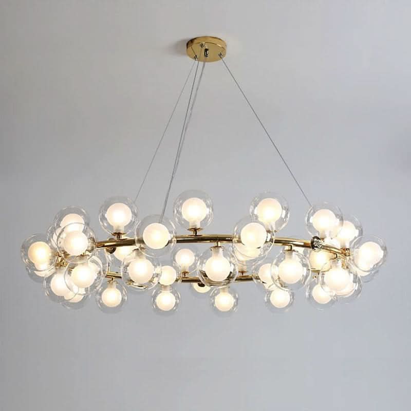 2022 LED Bubble Chandelier Lighting Pendant lamp for Living Dining Room Luminaire With G4 Led 110V-220V Winfordo - hausgem