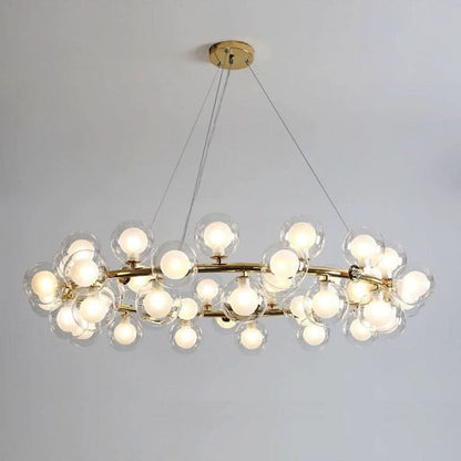 2022 LED Bubble Chandelier Lighting Pendant lamp for Living Dining Room Luminaire With G4 Led 110V-220V Winfordo - hausgem