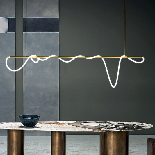 Signature Flow Line Chandelier - [product_category] - Chandelier - hausgem