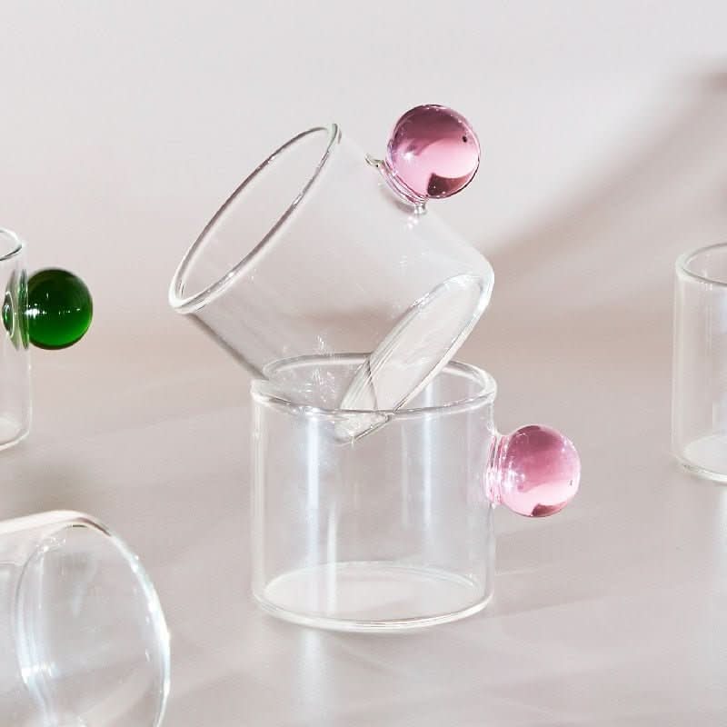 cup - Billie - Glass Mug Cup - hausgem