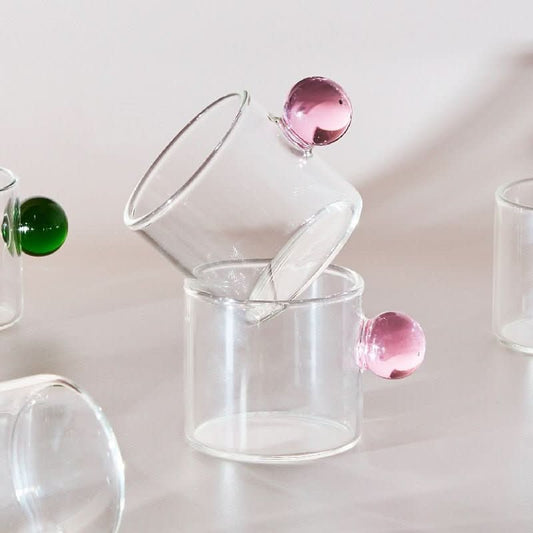 cup - Billie - Glass Mug Cup - hausgem