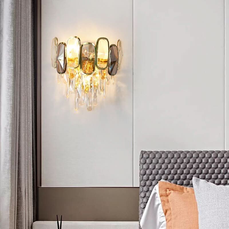 Wall Light - Brilliant Crystal Wall Sconce - hausgem