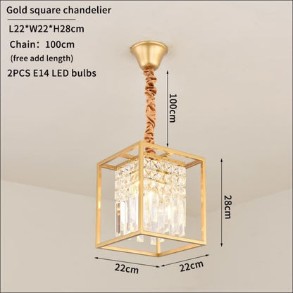 Chandelier - Caged Light Chandelier - hausgem
