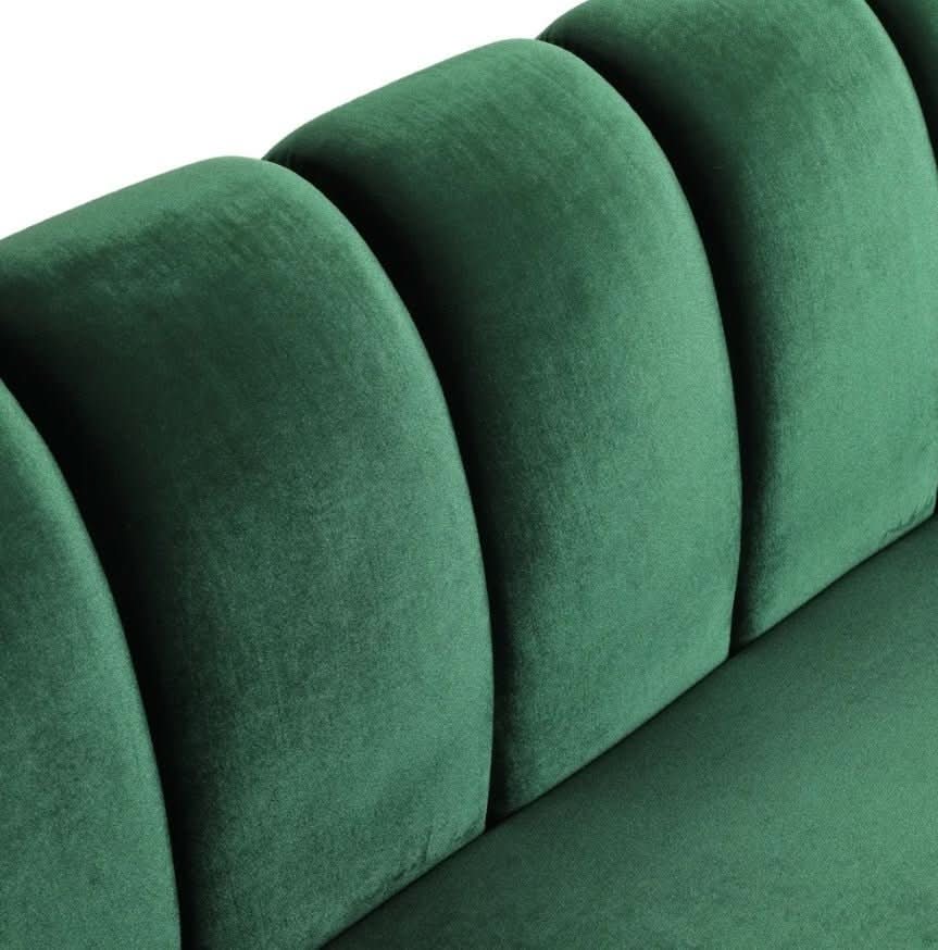 sofa - Chic Faux Velvet Sofa Couch - hausgem