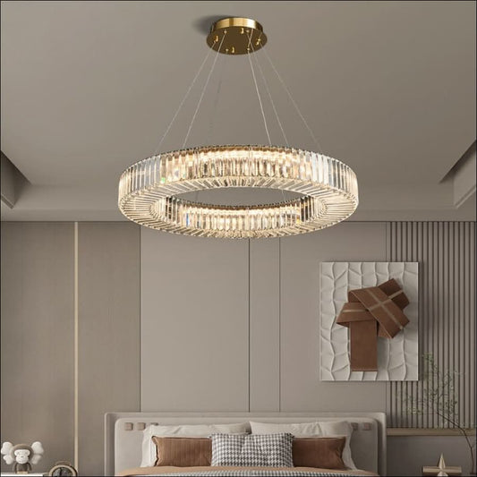 Chandelier - Circle Glimpse Chandelier - hausgem