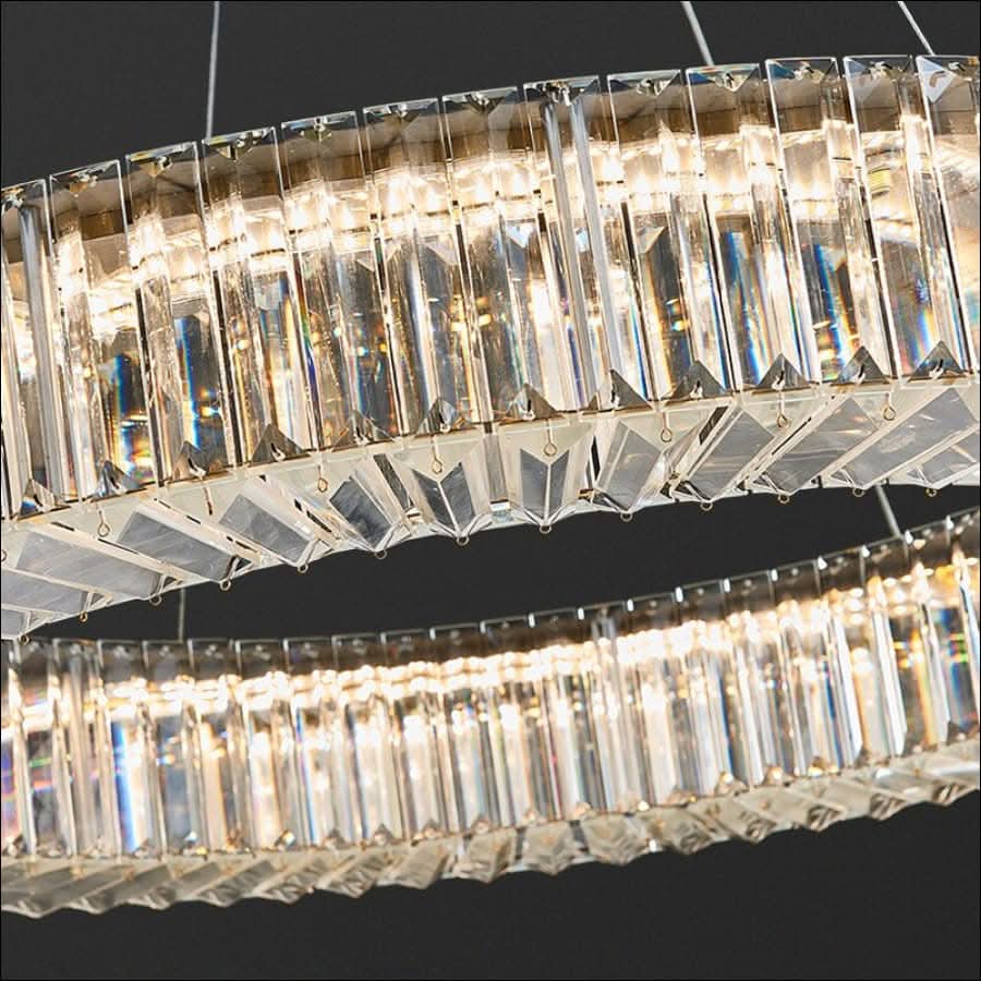 Chandelier - Circle Glimpse Chandelier - hausgem