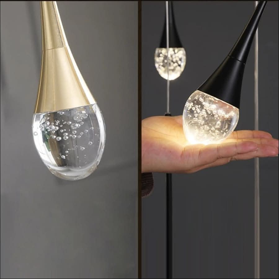 Chandelier - Comet Tear Drop Grand Entry Way Chandelier - hausgem