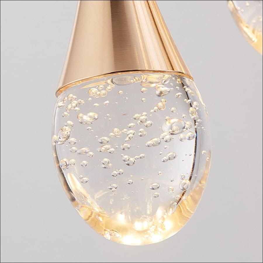 Chandelier - Comet Tear Drop Grand Entry Way Chandelier - hausgem