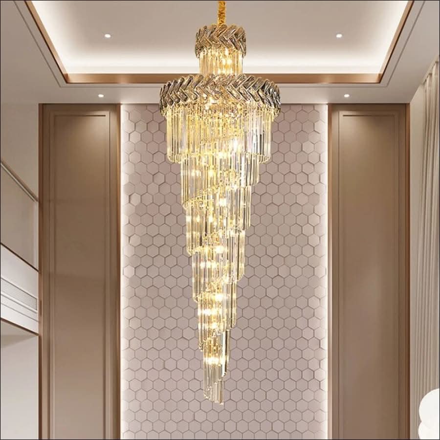 Chandelier - Crowned Glow Chandelier - Entry Way Chandelier - hausgem