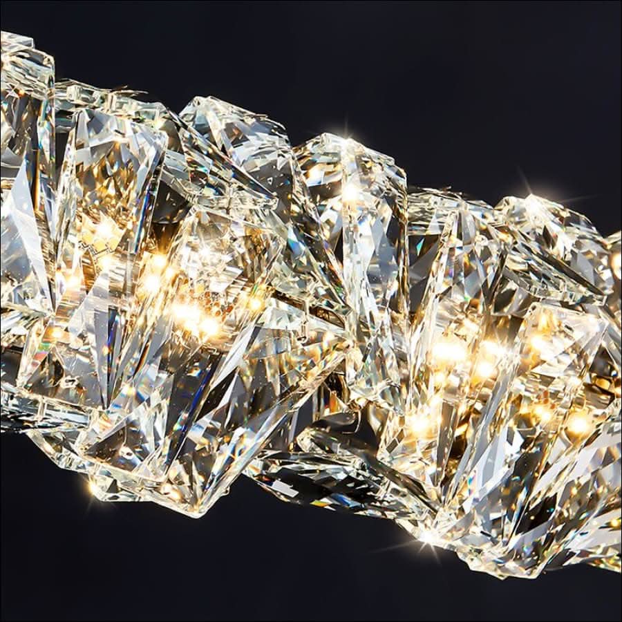 Chandelier - Crystal Bar Chandelier - hausgem