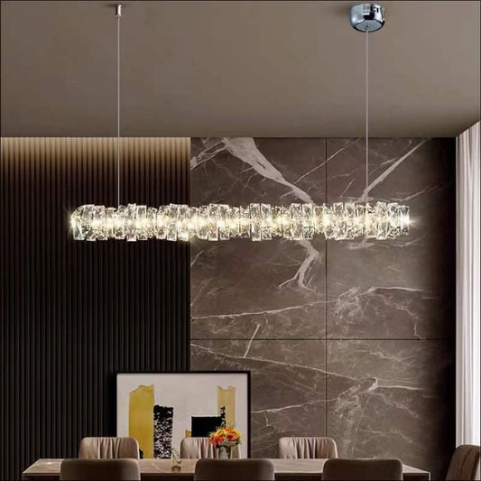 Chandelier - Crystal Bar Chandelier - hausgem