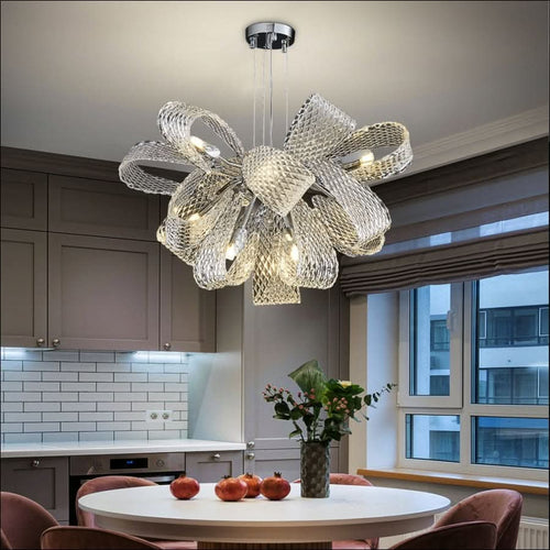 Chandelier - Crystal Bow Chandelier - hausgem