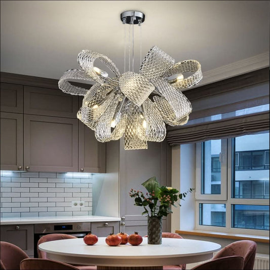 Chandelier - Crystal Bow Chandelier - hausgem