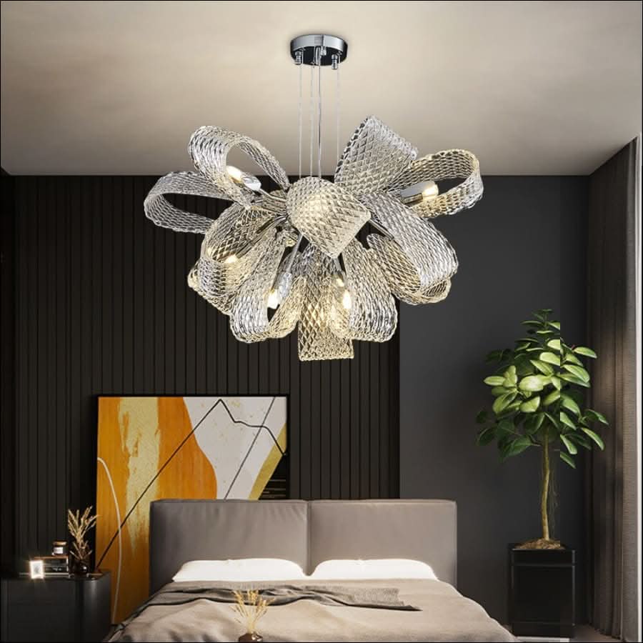 Chandelier - Crystal Bow Chandelier - hausgem
