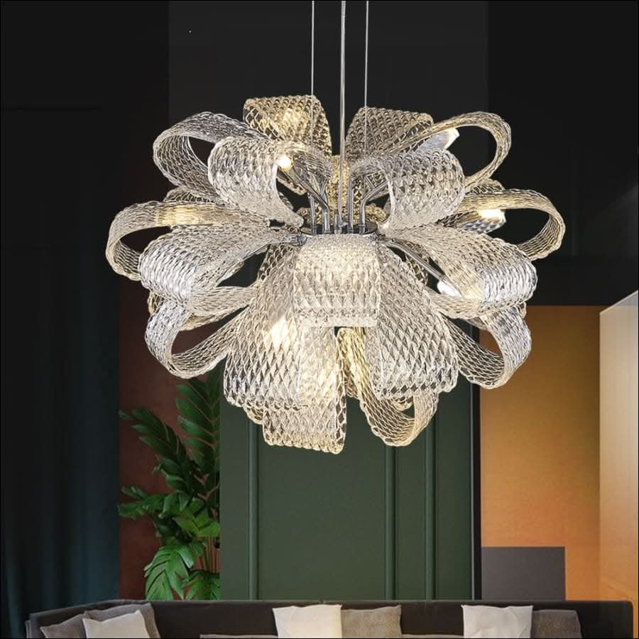 Chandelier - Crystal Bow Chandelier - hausgem