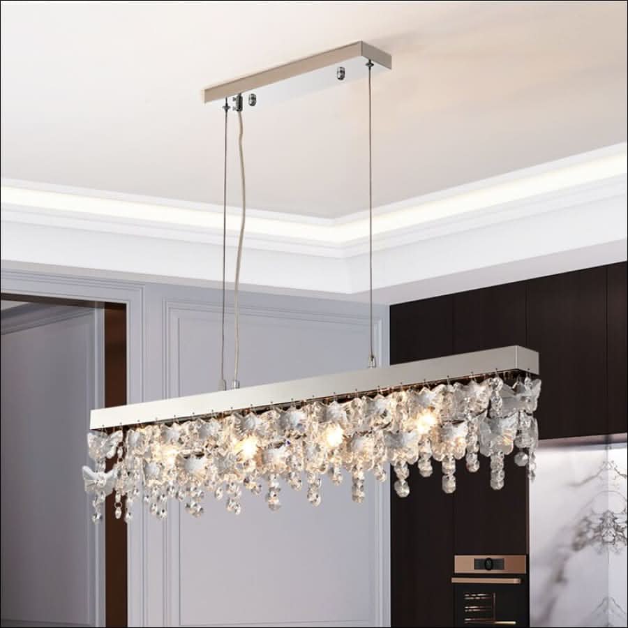 Chandelier - Crystal Butterfly Orbit Chandelier - hausgem