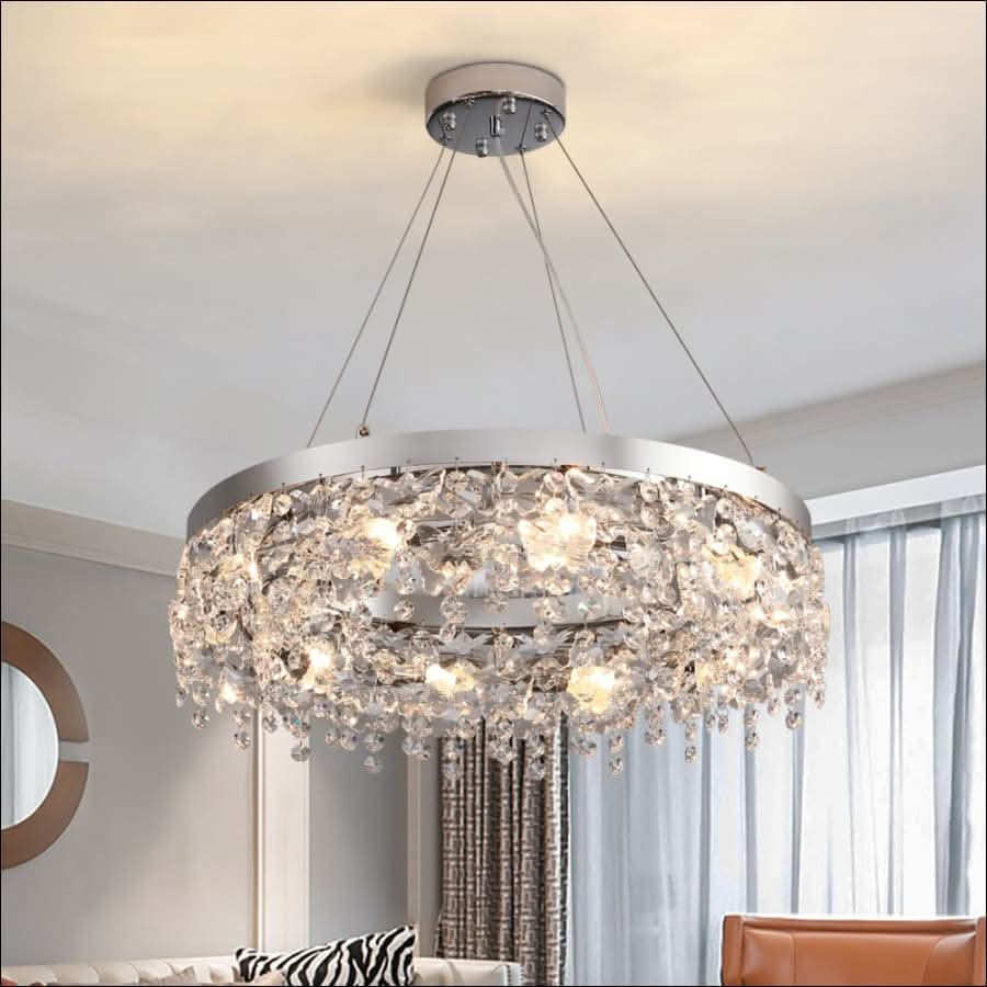 Chandelier - Crystal Butterfly Orbit Chandelier - hausgem