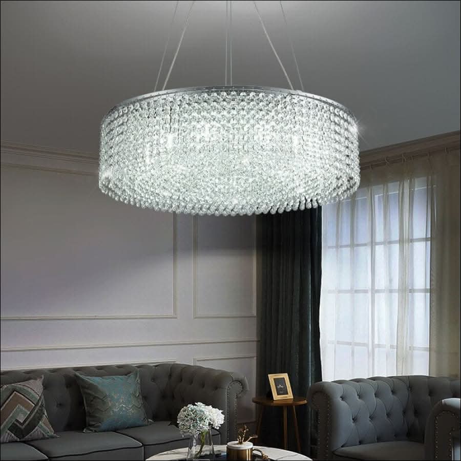 Chandelier - Crystal Glamour Chandelier - hausgem