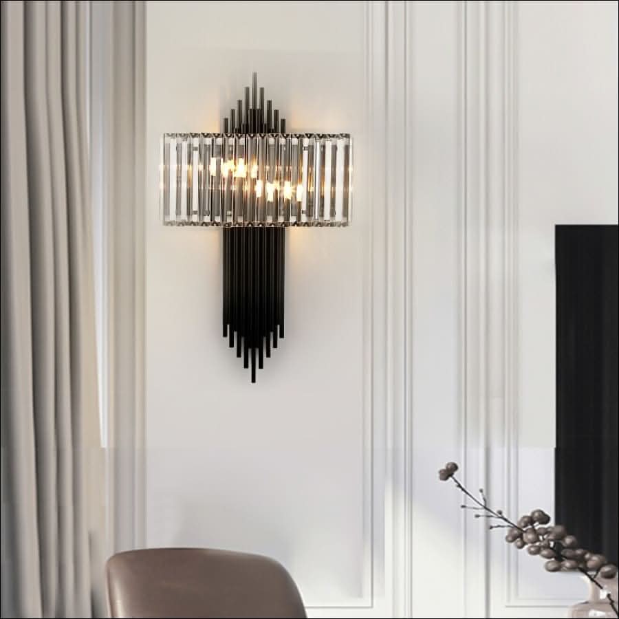 Wall Light - Crystal Lantern Sconces - hausgem