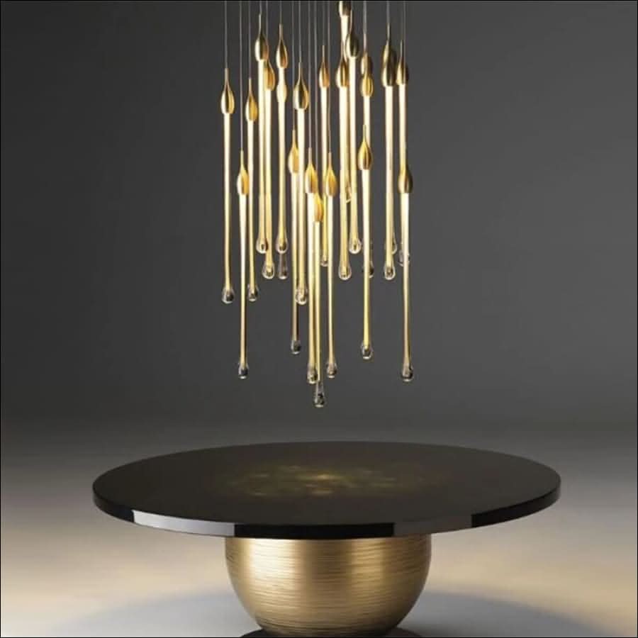 Chandelier - Crystal Rain Comet Chandelier - hausgem