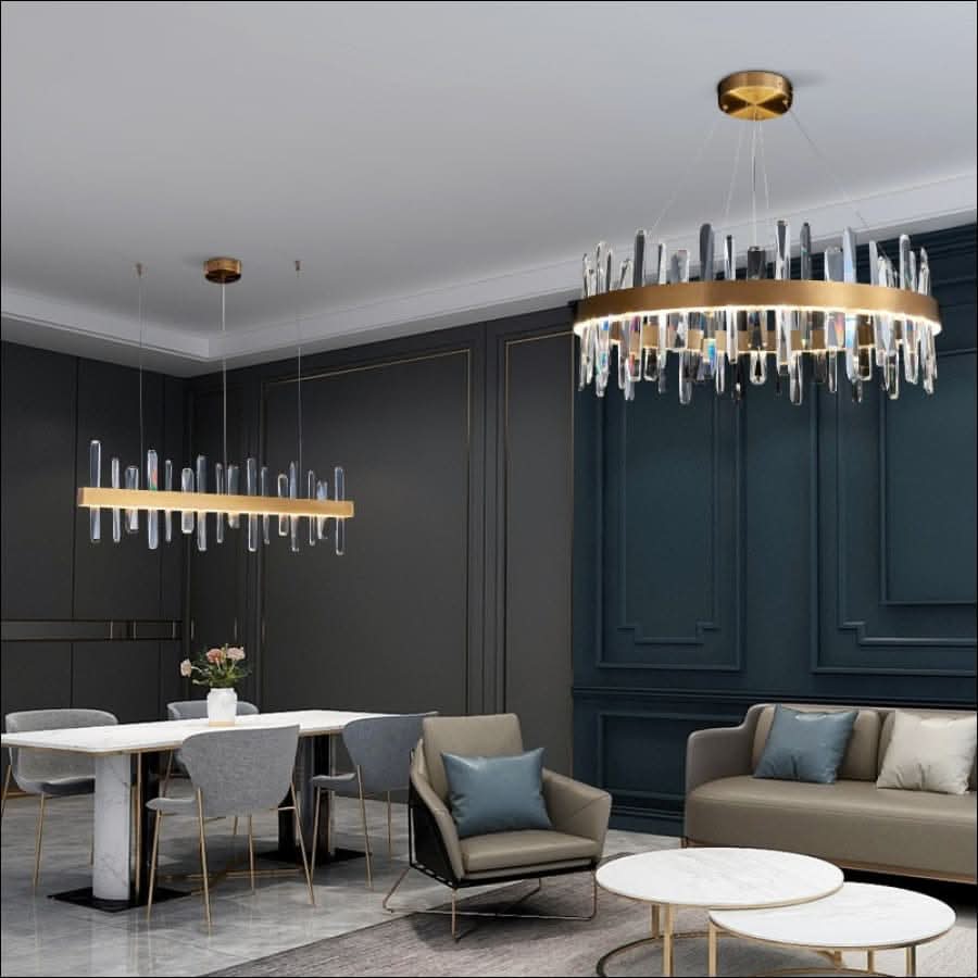 Chandelier - Crystal Steps Chandelier - hausgem