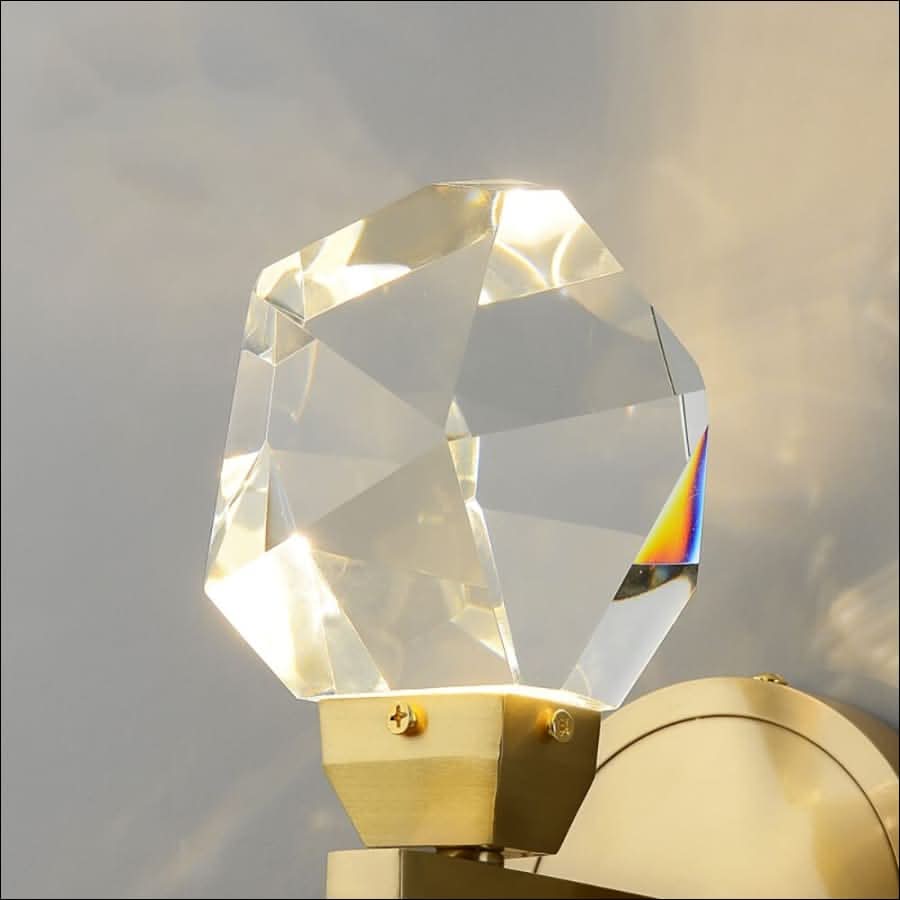 Wall Light - Crystal Wall Scone - hausgem