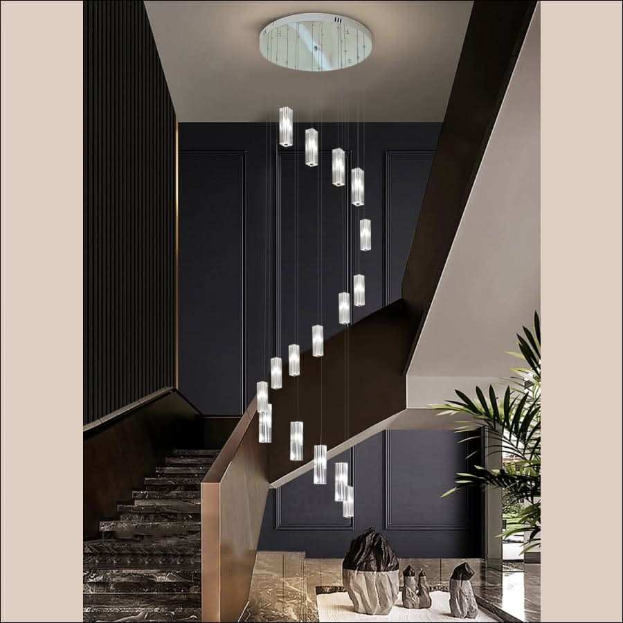Chandelier - Crystal Wind Chime Chandelier - hausgem