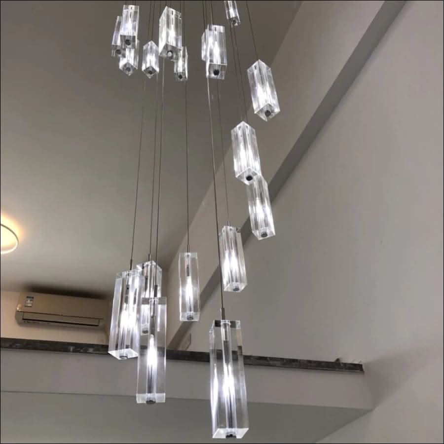 Chandelier - Crystal Wind Chime Chandelier - hausgem
