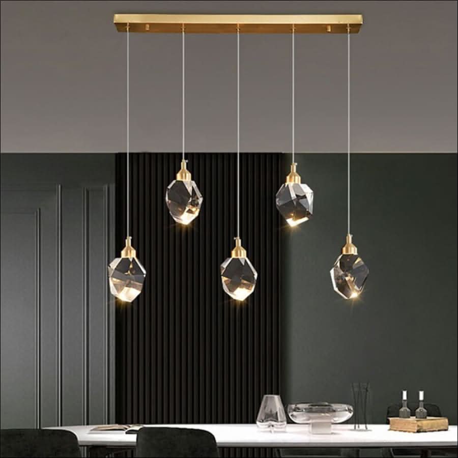 Chandelier - Dazzling Crystal Hanging Stones Chandelier - hausgem