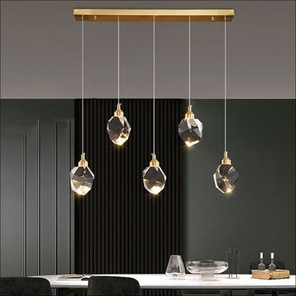 Chandelier - Dazzling Crystal Hanging Stones Chandelier - hausgem