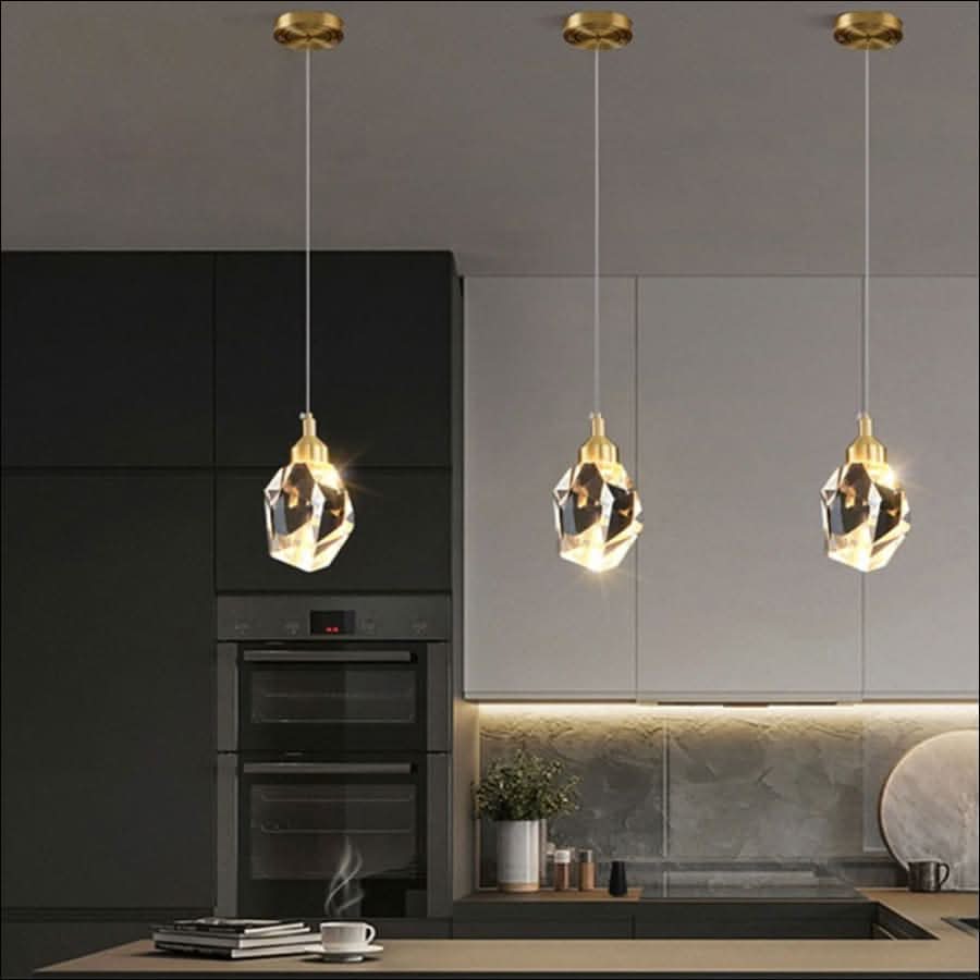 Chandelier - Dazzling Crystal Hanging Stones Chandelier - hausgem