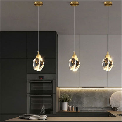 Chandelier - Dazzling Crystal Hanging Stones Chandelier - hausgem