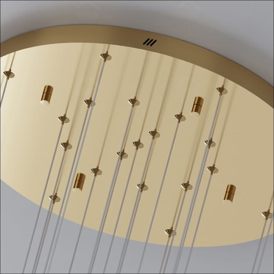 Chandelier - Dazzling Flutes Chandelier - hausgem