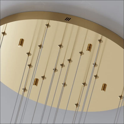 Chandelier - Dazzling Flutes Chandelier - hausgem