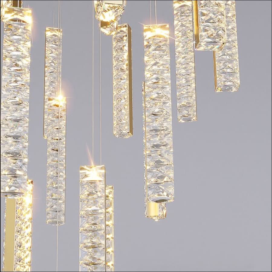 Chandelier - Dazzling Flutes Chandelier - hausgem