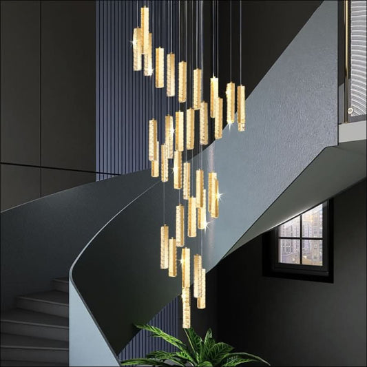 Chandelier - Dazzling Flutes Chandelier - hausgem