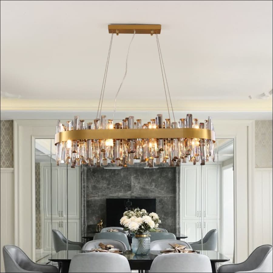 Chandelier - Effervescent Embrace Chandelier - hausgem