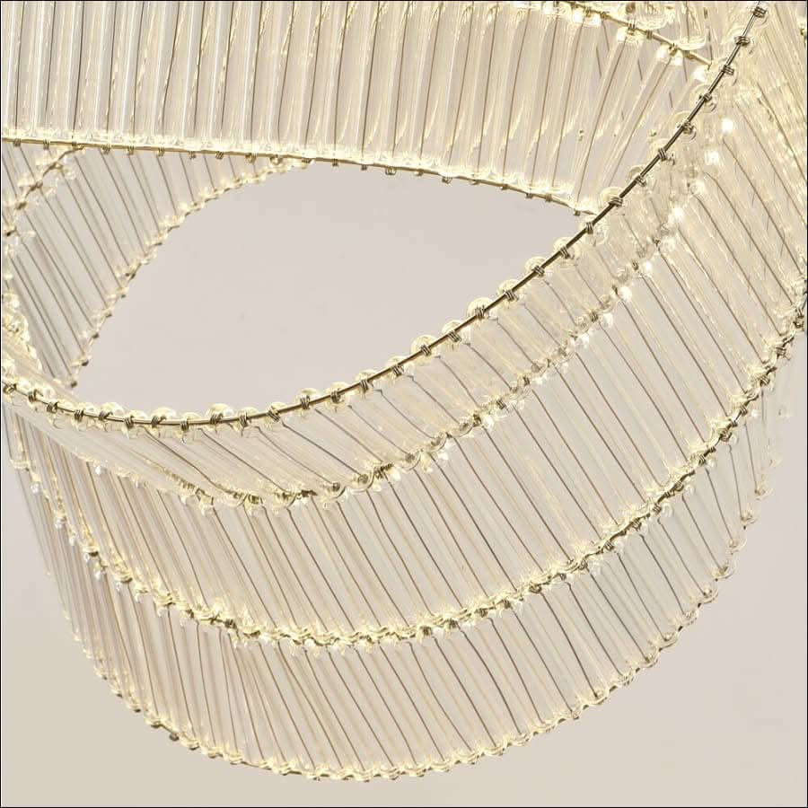Chandelier - Elegant Ribbion Chandelier - hausgem