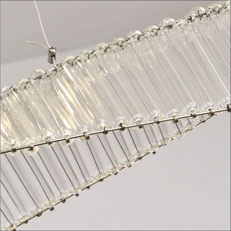 Chandelier - Elegant Ribbion Chandelier - hausgem