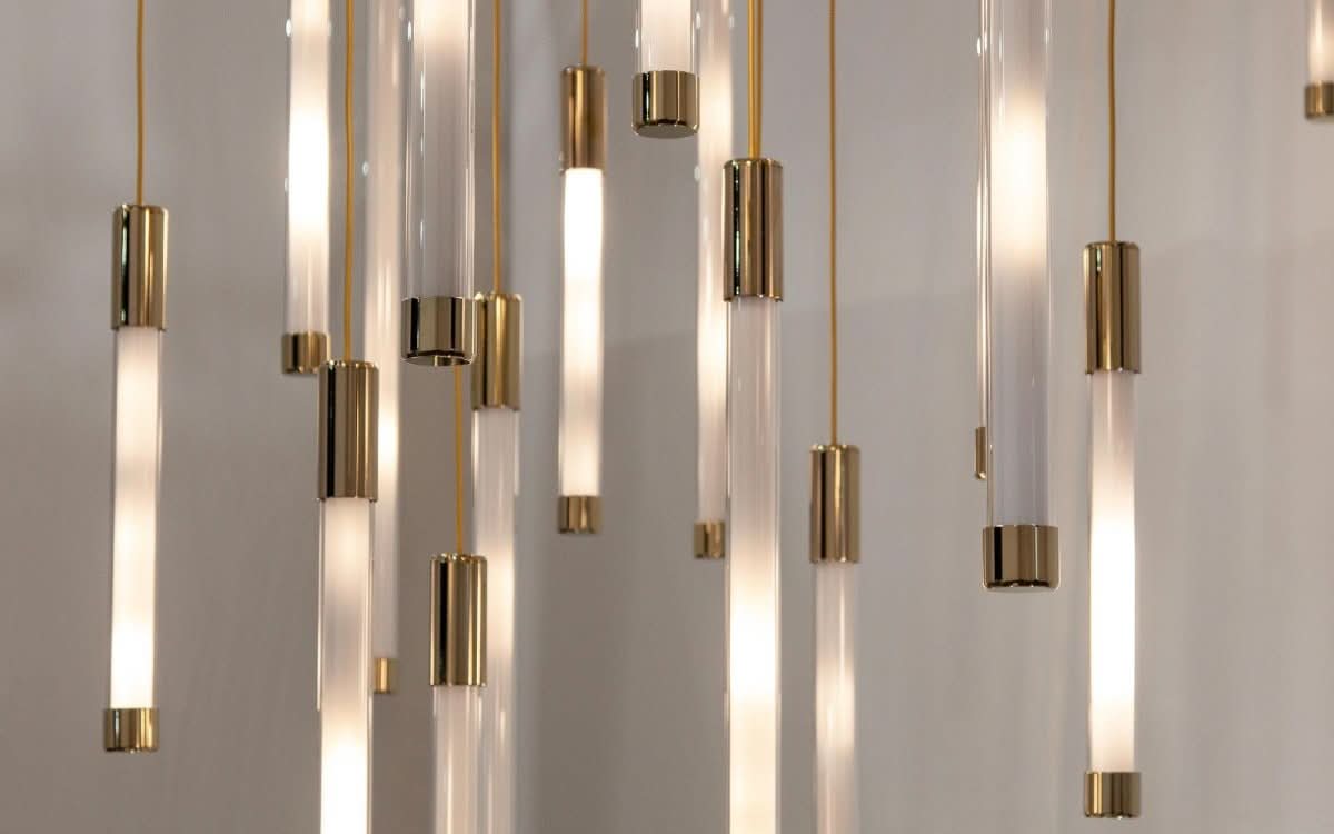 Chandelier - Felix - Glass Droplet Chandelier - hausgem