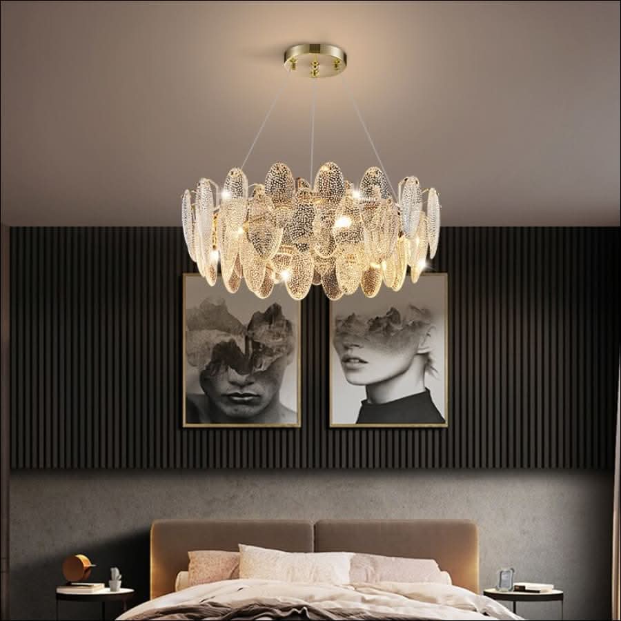 Chandelier - Floating Lotus Chandelier - hausgem