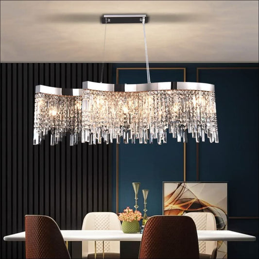 Chandelier - Gilded Glow Chandelier - hausgem