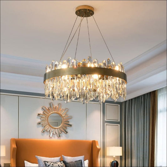 Chandelier - Gleaming Crystal Chandelier - hausgem