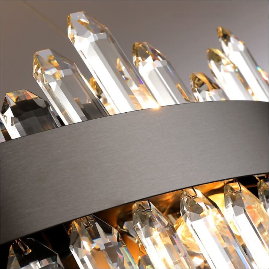 Chandelier - Gleaming Crystal Chandelier - hausgem
