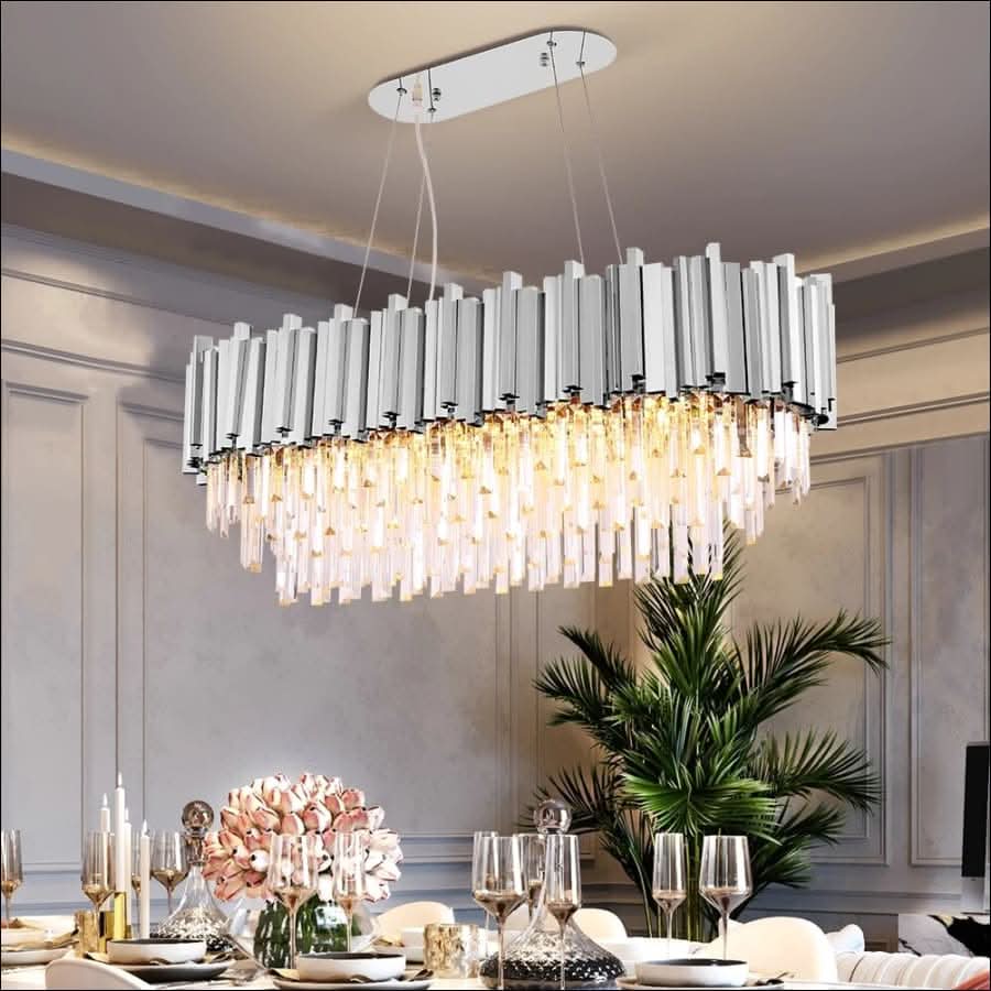 Chandelier - Glimmering Oasis Chandelier - hausgem