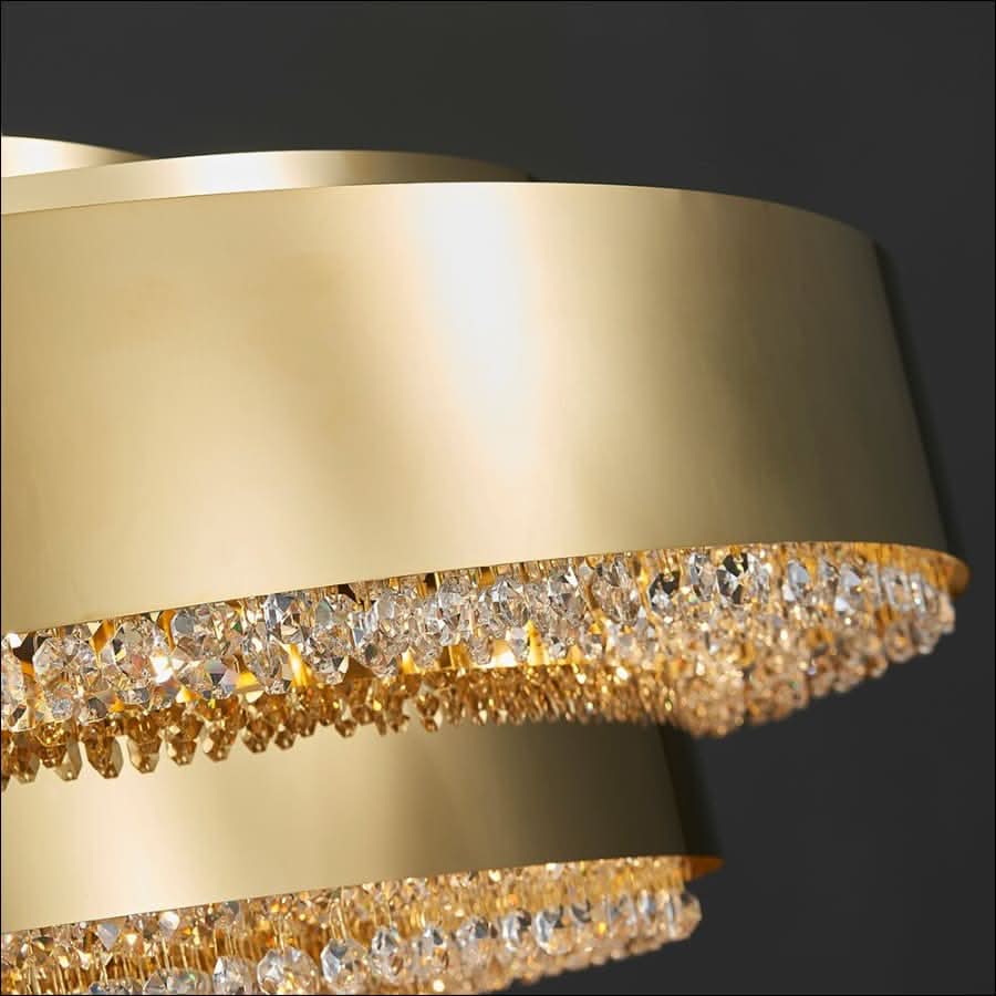 Chandelier - Glimmering Pyramid Chandelier - hausgem