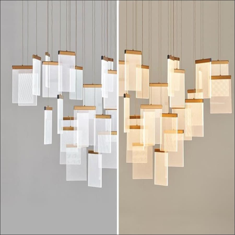 Chandelier - Glowing Board Chandelier - hausgem